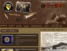 Tablet Screenshot of aliance-liberec.cz